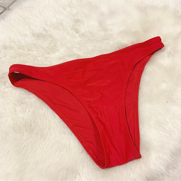 Aerie OG cheeky bikini bottoms iconic red - Picture 3 of 5
